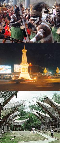 Visit tour destinations in Indonesia